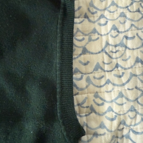 Zara Dark Green Sleeveless Ribbed Crop Top - Picture 3 of 4